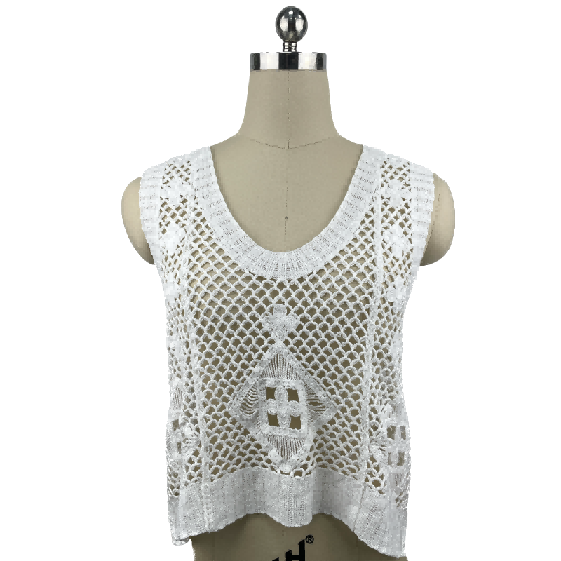 4234625_Summer Sleeveless Hollow Croch