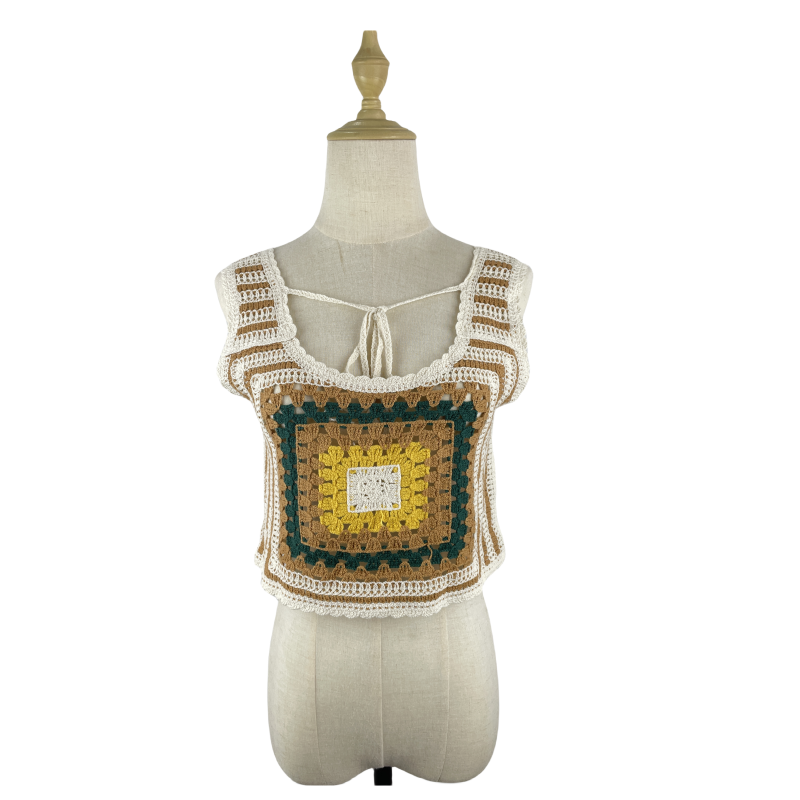 208113435_Sleeveless Vest Women Croche