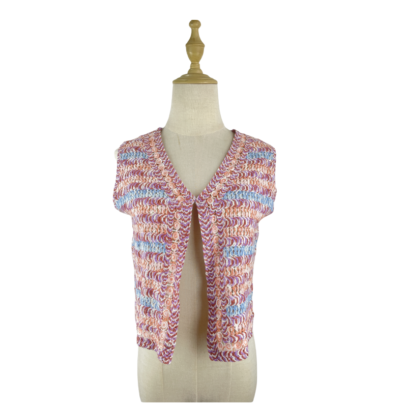 209113300_Colored crochet cardigan 